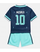 Německo Jamal Musiala #10 Venkovní dres pro děti MS 2026 Krátký Rukáv (+ trenýrky)